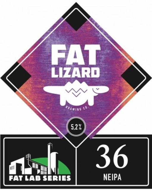 Fat Lab 36: NEIPA 5.2%, Fat Lizard Brewing Co., Finland
