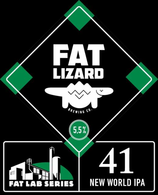 Fat Lab 41: New World IPA 5.5%, Fat Lizard Brewing Co., Finland