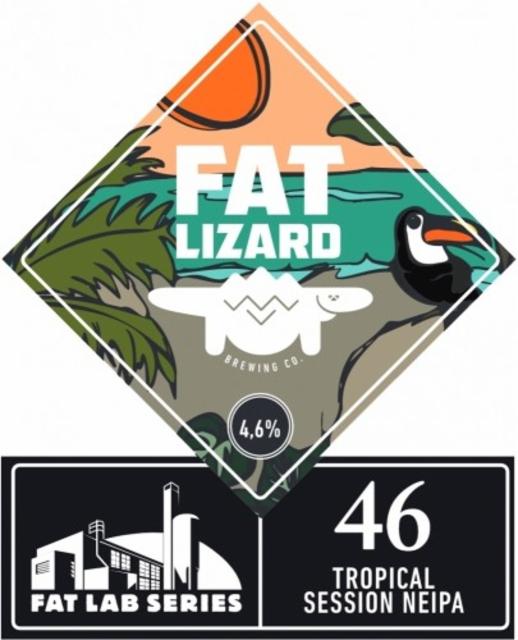 Fat Lab 46: Session NEIPA 4.2%, Fat Lizard Brewing Co., Finland