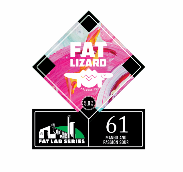 Fat Lab 61: Mango and Passion Sour 4.8%, Fat Lizard Brewing Co., Finland