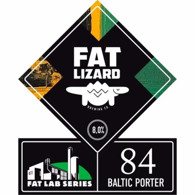 Fat Lab 84: Baltic Porter 8.0%, Fat Lizard Brewing Co., Finland