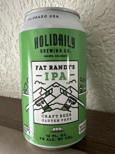 Fat Randy's IPA 7.0%, Holidaily Brewing Company, United States