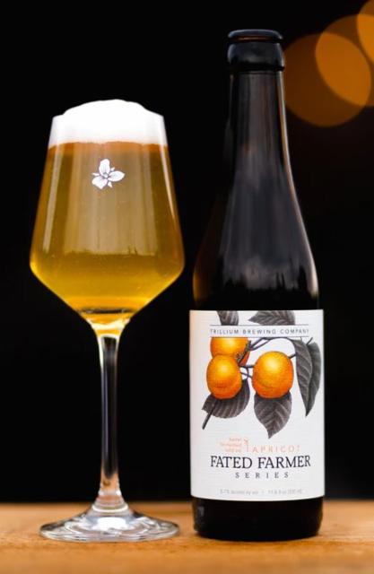 Fated Farmer: Apricot (2019) 6.7%, Trillium Brewing Company, United States