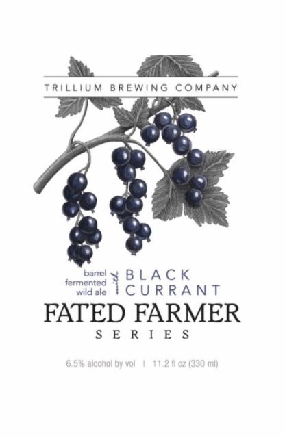 Fated Farmer: Black Currant 6.5%, Trillium Brewing Company, United States