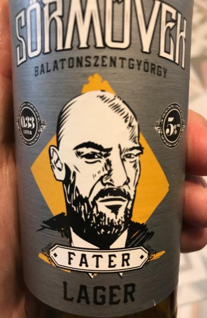 Fater Lager 5.0%, K&H Kft, Hungary