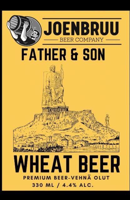 Father & Son Wheat Beer, Joenbruu Beer Company