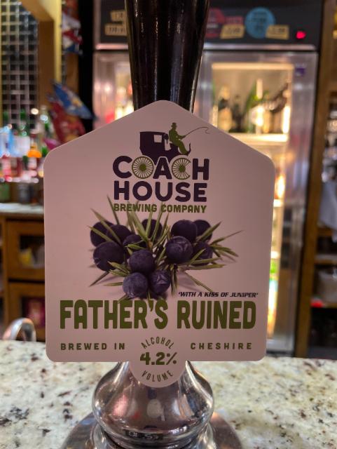 Father's ruined 4.2%, The Coach House Brewing Co, England
