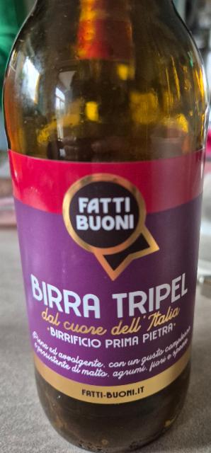 fatti buoni tripel 7.8%, Prima Pietra, Italy