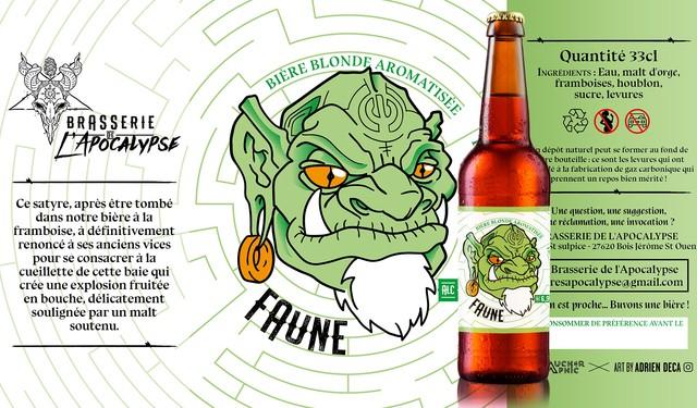 Faune 6.9%, Brasserie De L'Apocalypse, France