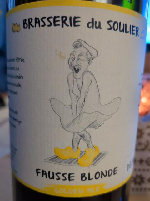 fausse blonde 5.0%, Brasserie Du Soulier, France