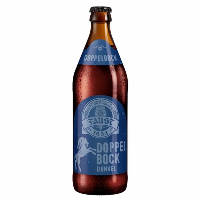Faust Doppelbock Dunkel, Brauhaus Faust
