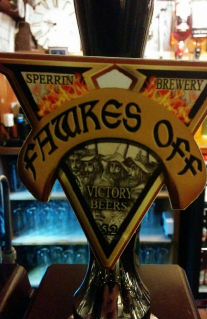 Fawkes Off 5.2%, Sperrin Brewery, England
