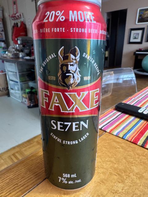 Faxe Se7en 7.0%, Royal Unibrew, Denmark