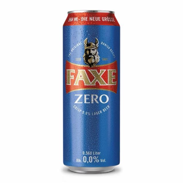 Faxe Zero 0.0%, Royal Unibrew, Denmark