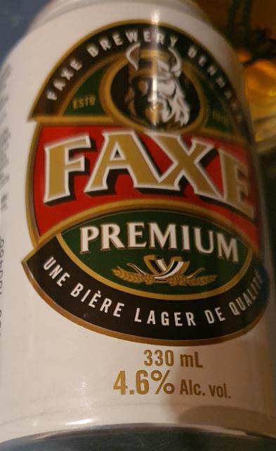 Faxen Premium Lager 4.6%, Royal Unibrew, Denmark
