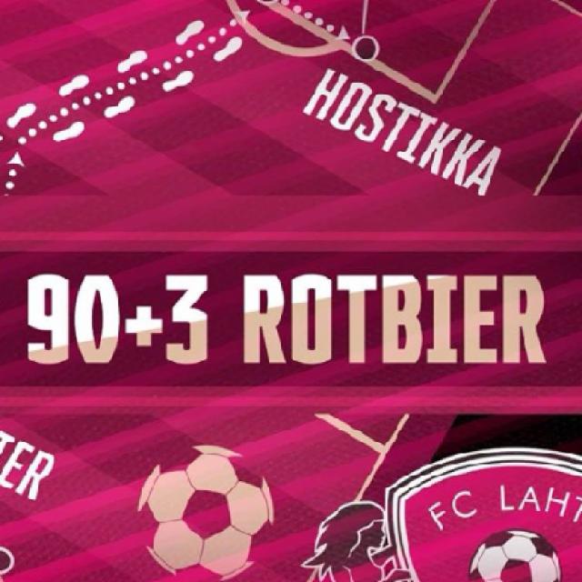 FC Lahti x Teerenpeli 90+3 Rotbier 5.0%, Teerenpeli Panimo & Tislaamo, Finland