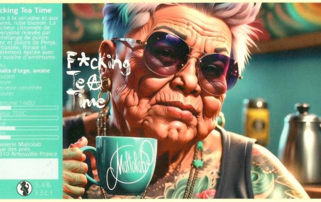 F*cking Tea Time 5.4%, Brasserie Maltolab, France