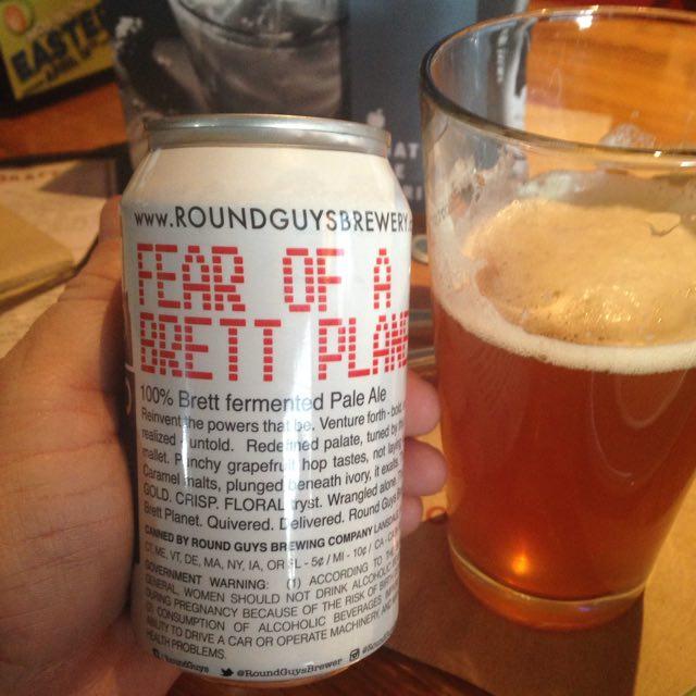 Fear of the Brett Planet, Round Guys Brewing Co, United States
