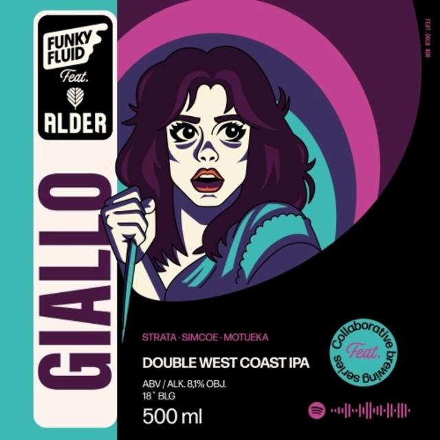 Feat. Alder: Giallo 8.1%, Funky Fluid, Poland