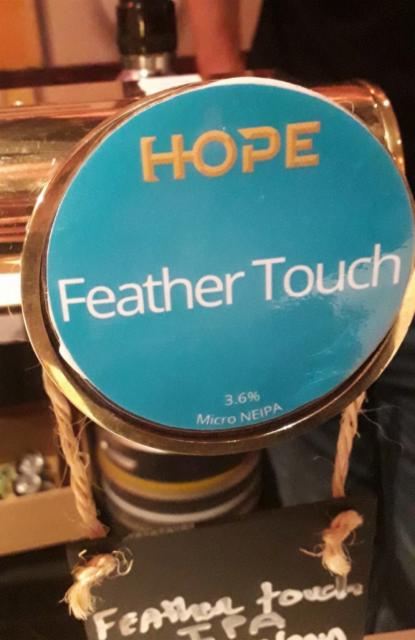 Feather Touch 3.6%, Hope Beer, Ireland
