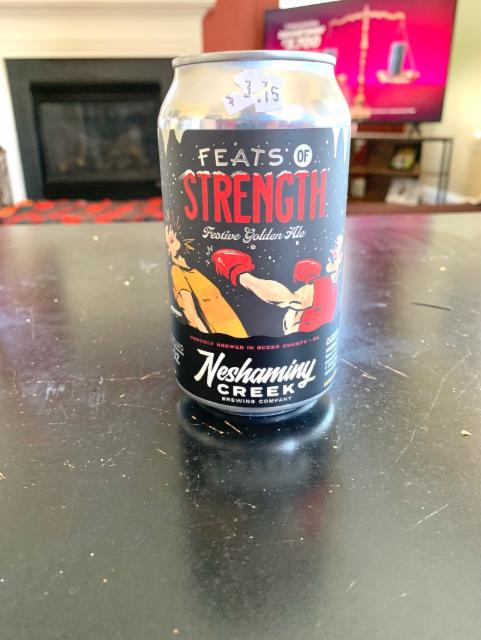 Feats of Strength 8.0%, Neshaminy Creek Brewing Company, United States