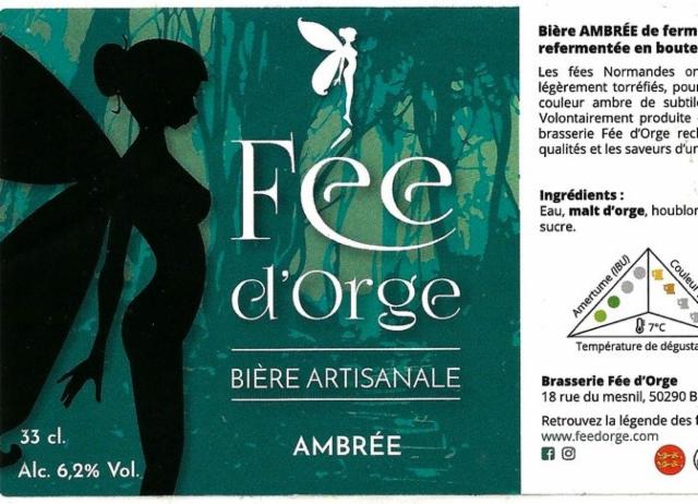 Fée D'Orge Ambrée, Brasserie Fée D'Orge