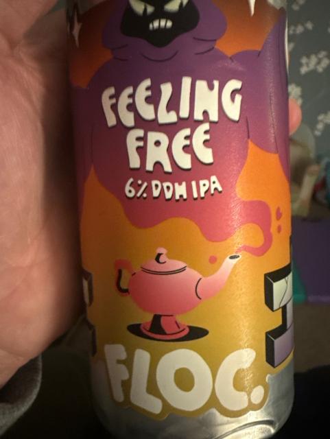 Feeling free 6.0%, Floc. Brewing, England