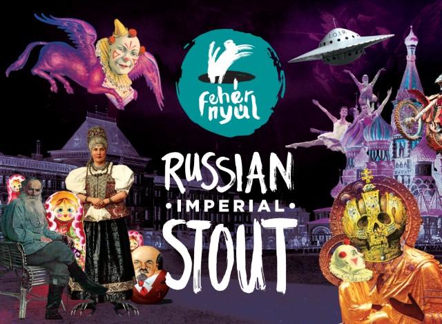 Fehér Nyúl Russian Imperial Stout 2019 9.5%, Fehér Nyúl Brewery, Hungary