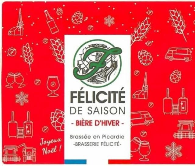 Félicité De Saison - Hiver 6.5%, Brasserie Félicité, France
