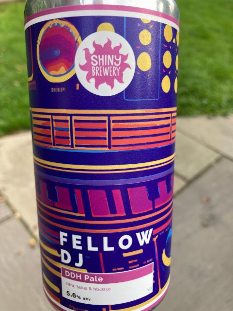 Fellow DJ 5.6%, Shiny Brewing, England