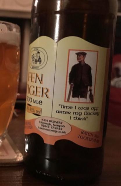 Fen Tiger 4.2%, Iceni Brewery, England