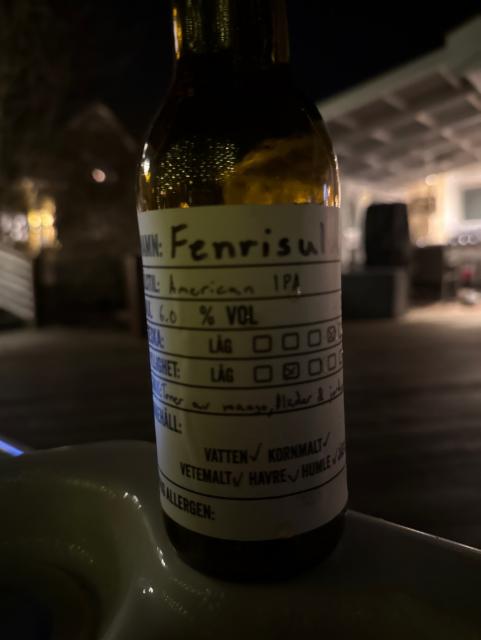Fenrisulven 6.0%, Nornir Brewery, Sweden