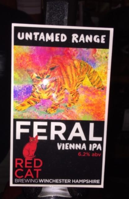 Feral 6.2%, Red Cat Brewery, England