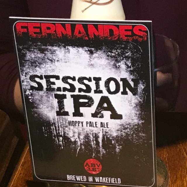 Fernandes Session IPA 3.8%, Fernandes Brewery Tap, England