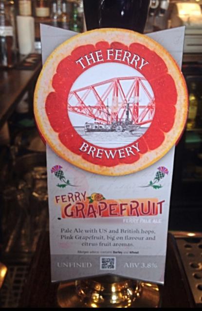 Ferry Grapefruit 3.8%, Ferry Brewery Co, Scotland