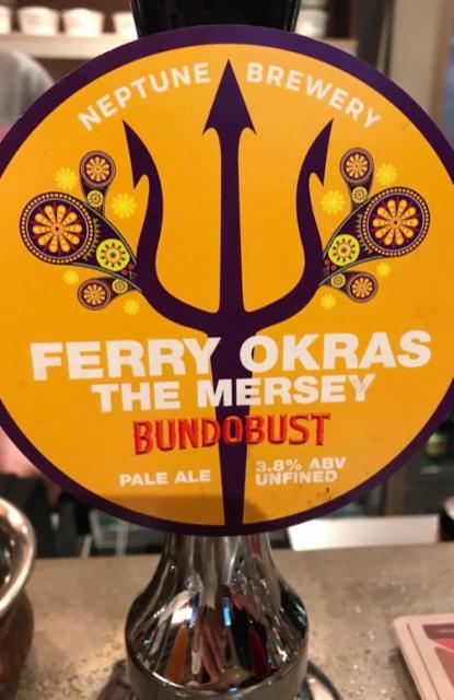 Ferry Okras The Mersey 3.8%, Neptune Brewery Limited, England