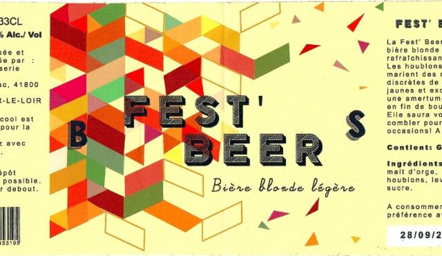 Fest' Beer 4.5%, Brasserie Sommier [Closed], France