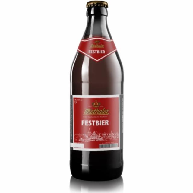 Festbier 5.0%, Brauerei Wiethaler, Germany