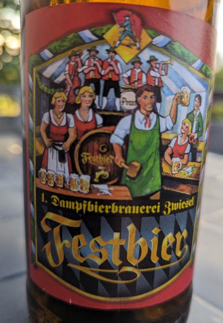 Festbier 5.6%, Dampfbierbrauerei Zwiesel, Germany