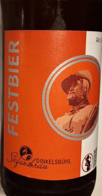 Festbier 5.4%, Stefansbräu - Dinkelbrauer, Germany