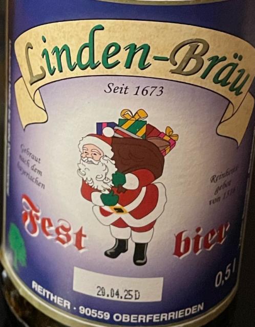 Festbier 5.4%, Reither Unterferrieden, Germany
