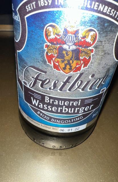 Festbier Brauerei Wasserburger 5.6%, Wasserburger Dingolfing, Germany