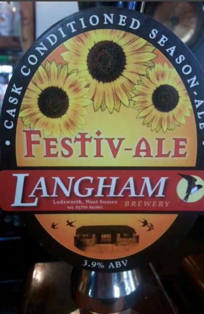 Festiv-Ale 3.9%, Langham Brewery, England