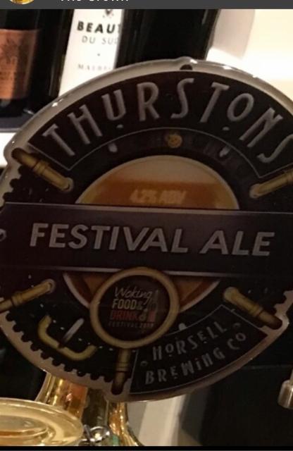 Festival Ale 4.2%, Thurstons Brewery, England