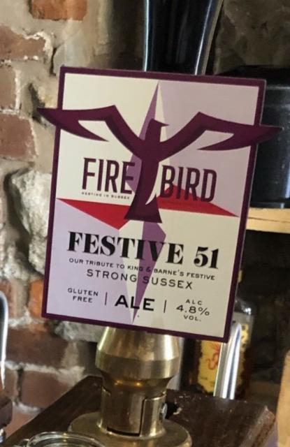 Festive 51 4.8%, Firebird Brewing, England