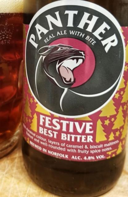 Festive Best Bitter 4.8%, Panther Brewery, England
