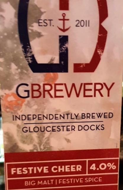 Festive Cheer 4.0%, Gloucester Brewery, England