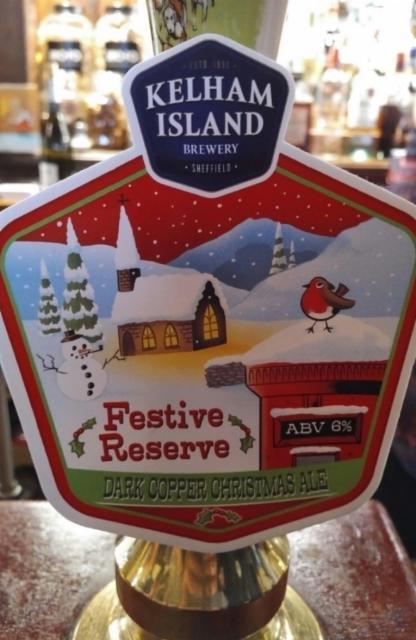 Festive Reserve 6.0%, Kelham Island Brewery, England