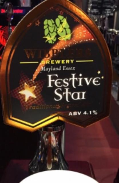 Festive Star 4.1%, Wibblers Brewery, England