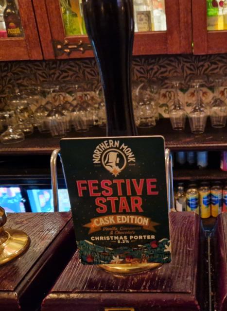 Festive Star 2025 5.2%, Northern Monk Brew Co., England